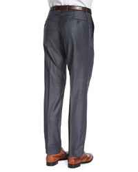 Super 150s Woolcashmere Trousers Gray