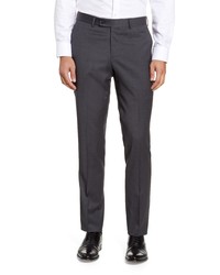 Nordstrom Trim Fit Wool Blend Trousers