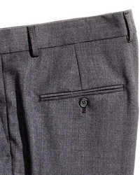 H&M Wool Suit Pants Relaxed Fit