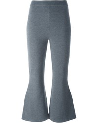 Stella McCartney Casual Cropped Flared Trousers