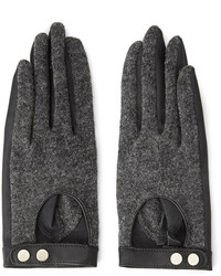 Forever 21 Buckled Faux Leather Gloves