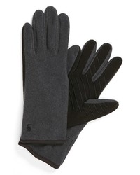 U R Fleece Gloves Charcoal Smallmedium