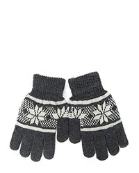 Charcoal Wool Gloves