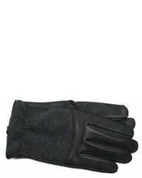 Joseph Abboud Wool Deerskin Leather Gloves