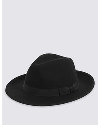 Marks and Spencer Pure Wool Fedora With Stormweartm