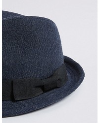 Marks and Spencer Twill Trilby Hat