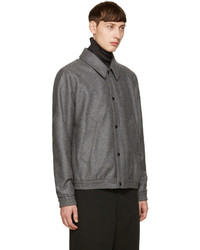 AMI Alexandre Mattiussi Grey Wool Jacket
