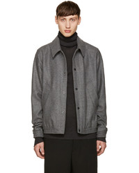 AMI Alexandre Mattiussi Grey Wool Jacket