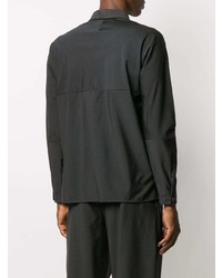 Stephan Schneider Comma Pointed Collar Wool Shirt