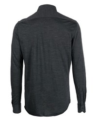 Dell'oglio Long Sleeve Wool Shirt