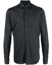 Dell'oglio Long Sleeve Wool Shirt