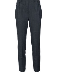 Brunello Cucinelli Straight Cropped Trousers
