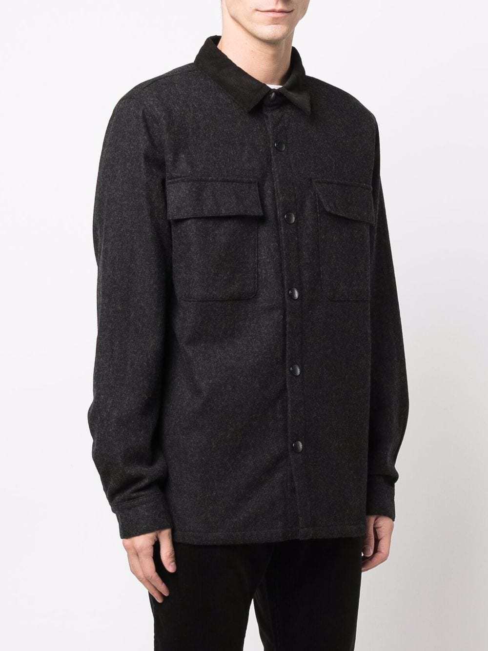 Barbour Chest Pocket Shirt Jacket, $305 | farfetch.com | Lookastic