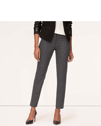 LOFT Tall Melange Moto Skinny Ankle Pants In Julie Fit