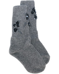 No.21 No21 Sequins Trim Socks