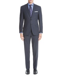 Canali Classic Fit Solid Wool Suit