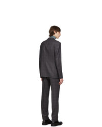 Ermenegildo Zegna Grey Cashmere Milano Easy Suit
