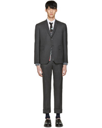 Thom Browne Grey Classic Suit