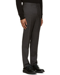 Givenchy Grey Textured Drop 8 Suit