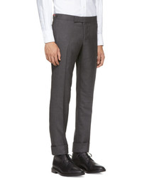 Thom Browne Grey Wool High Armhole Suit