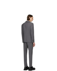 Z Zegna Grey Wool Travel Suit