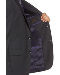 Ted Baker London Jay Trim Fit Stretch Solid Wool Suit