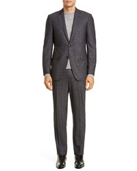 Ermenegildo Zegna Milano Trecapi Classic Fit Solid Wool Suit