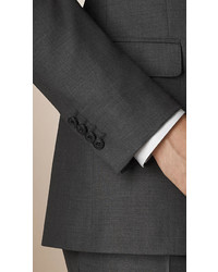 Burberry Modern Fit Wool Silk Half Canvas Suit