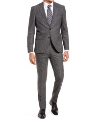 Ted Baker London Ralph Extra Slim Fit Check Stretch Wool Suit