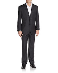 English Laundry Regular Fit Solid Wool Suit