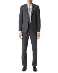 Burberry Travel Slim Fit Stretch Wool Suit