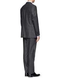 Canali Wool Blend Notched Lapel Suit
