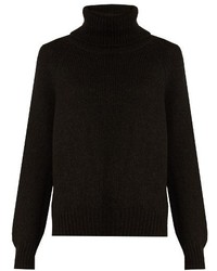 Nili Lotan Jules Roll Neck Wool Blend Sweater