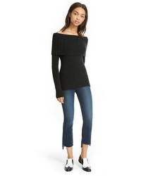 A.L.C. Off The Shoulder Wool Blend Sweater