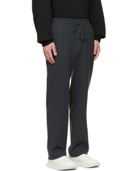 Solid Homme Gray Pinched Seam Lounge Pants