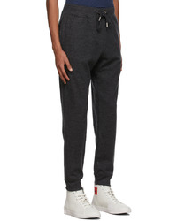 Isaia Grey Double Face Lounge Pants