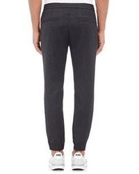Theory Twill Plymouth Cw Joggers Black