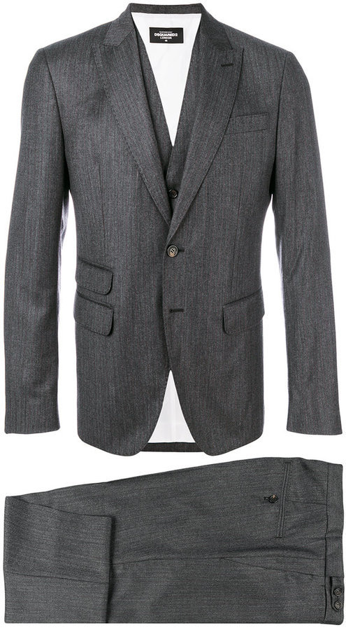 DSQUARED2 Classic Three Piece Suit, $2,630 | farfetch.com | Lookastic