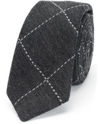 Rag and Bone Checked Wool Tie