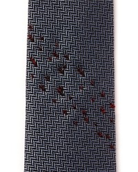 Title Of Work Bead Herringbone Wool Tie