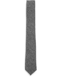 Topman Charcoal Wool Tie