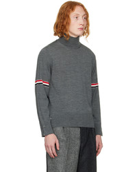 Thom Browne Gray Armband Sweater