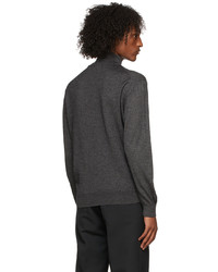 Lemaire Grey Double Layer Turtleneck