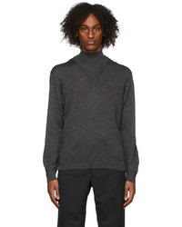 Lemaire Grey Double Layer Turtleneck