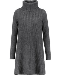 Madeleine Thompson Lyle Ribbed Wool And Cashmere Blend Mini Sweater Dress