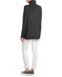 Closed Turtleneck Pullover With Wool And Cashmere