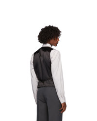 Lemaire Grey Wool Vest