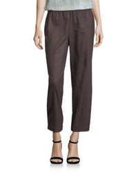 Eileen Fisher Stretch Wool Ankle Pants