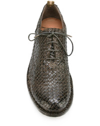 Officine Creative Woven Oxford Shoes