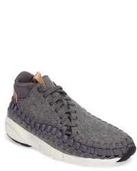 Charcoal Woven Shoes